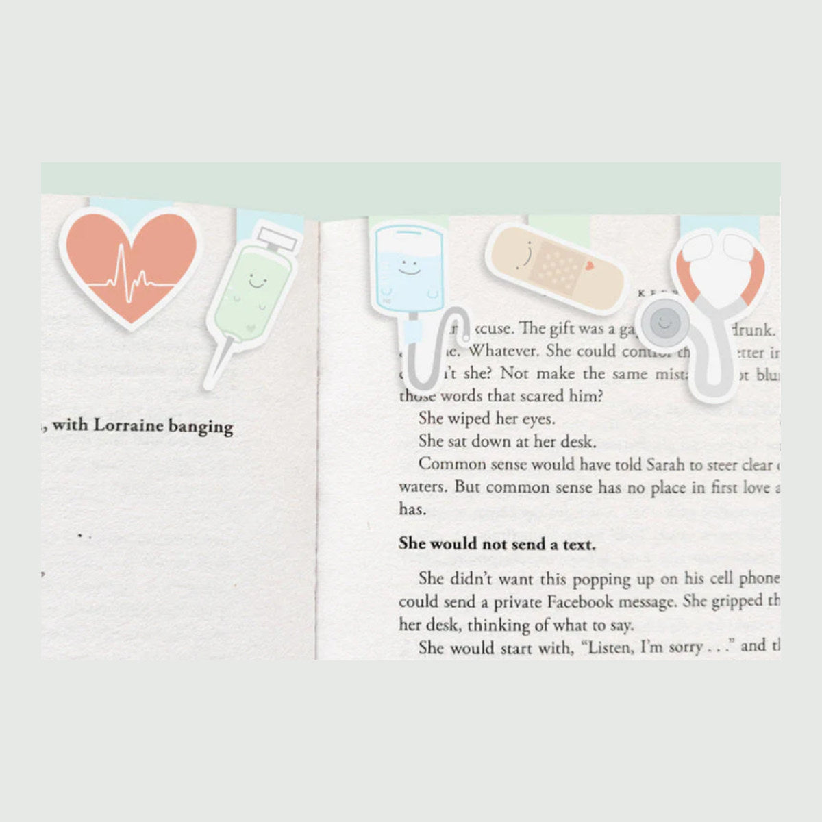 Craftedvan | Nurse Mini Bookmarks