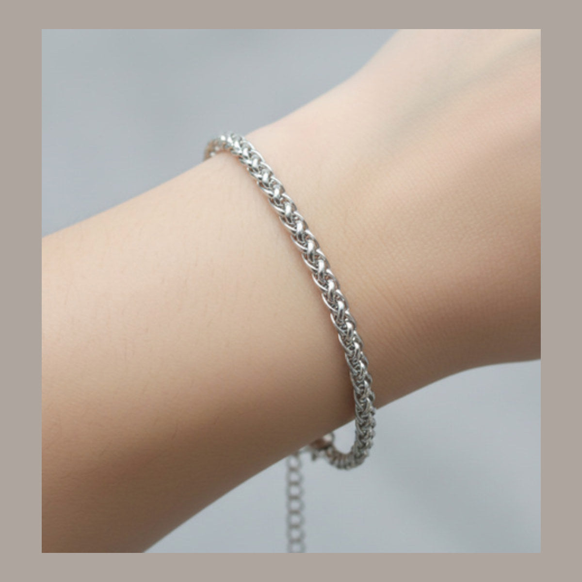 J+J | Rose Bracelet - Silver