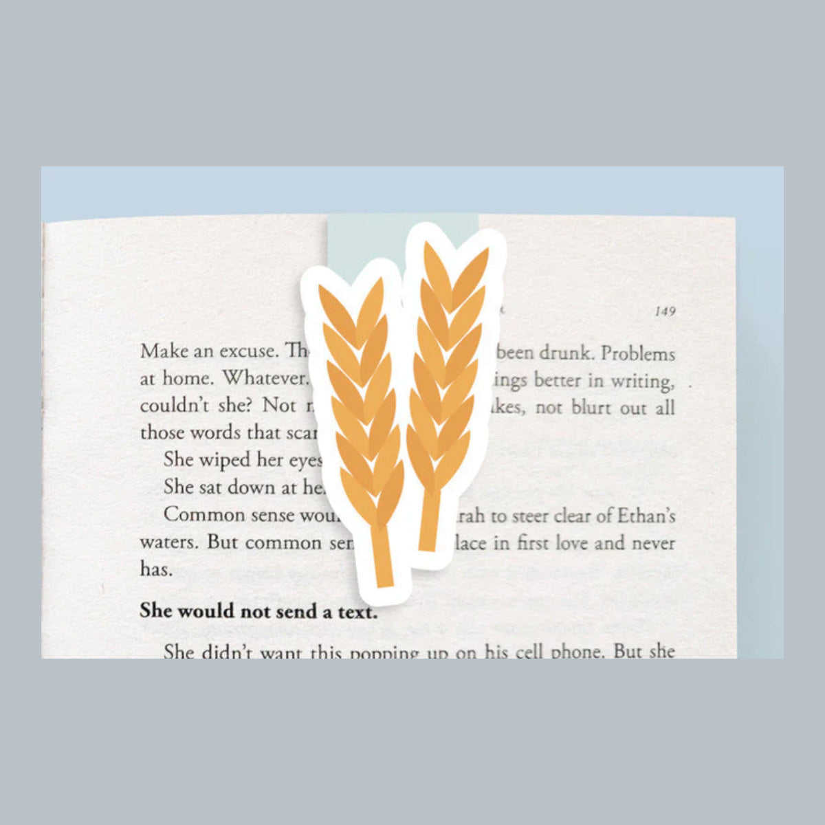 Craftedvan | Wheat Jumbo Bookmark