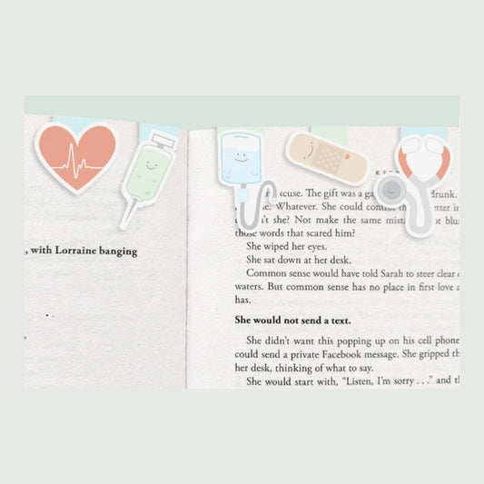 Craftedvan | Nurse Mini Bookmarks