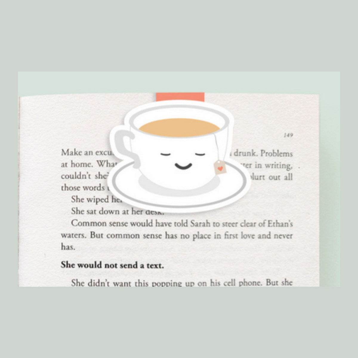 Craftedvan | Teacup Jumbo Bookmark