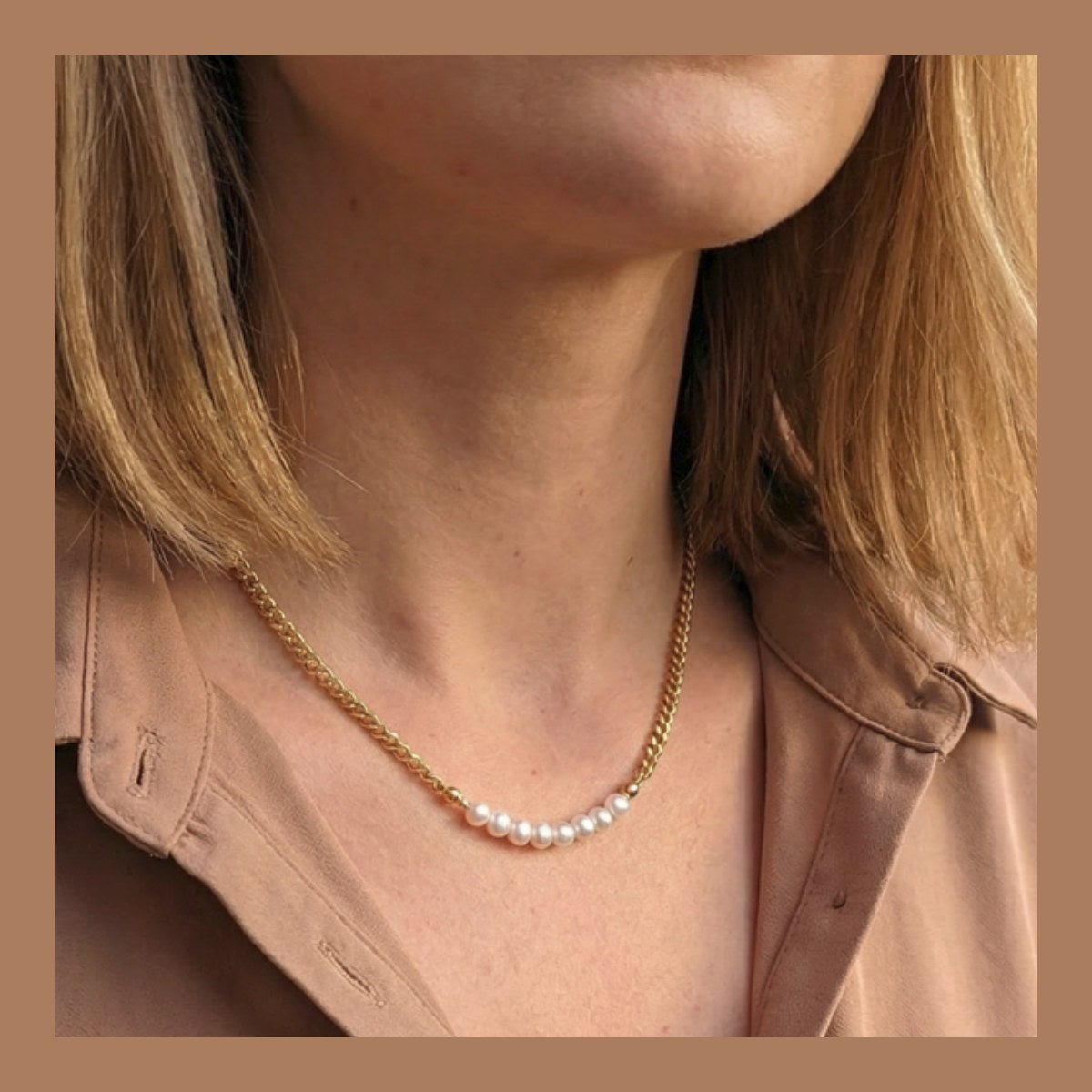 J+J | Stephanie Necklace - Gold