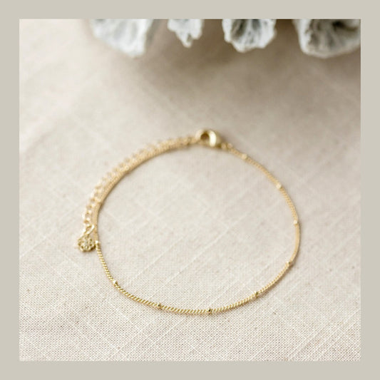 Glee | Charli Chain Anklet (Gold)