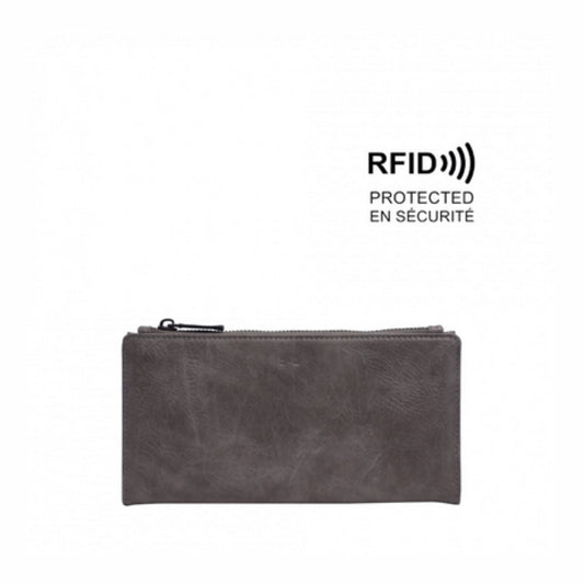 S-Q | Scottie 2-in-1 Wallet - Charcoal Grey